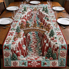 Gingerbread Candy Canyon Table Runner