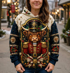 Highland Nutcracker Noel hoodie, all-over print