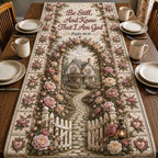 Be Still Rose Cottage Table Runner