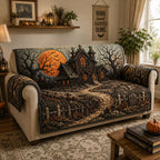 Haunted Victorian House Sofa Cover