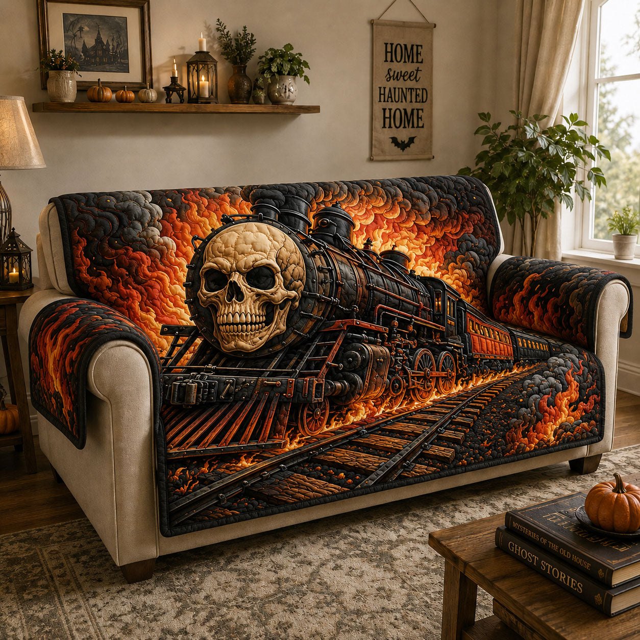 Skull Express Inferno Sofa Cover