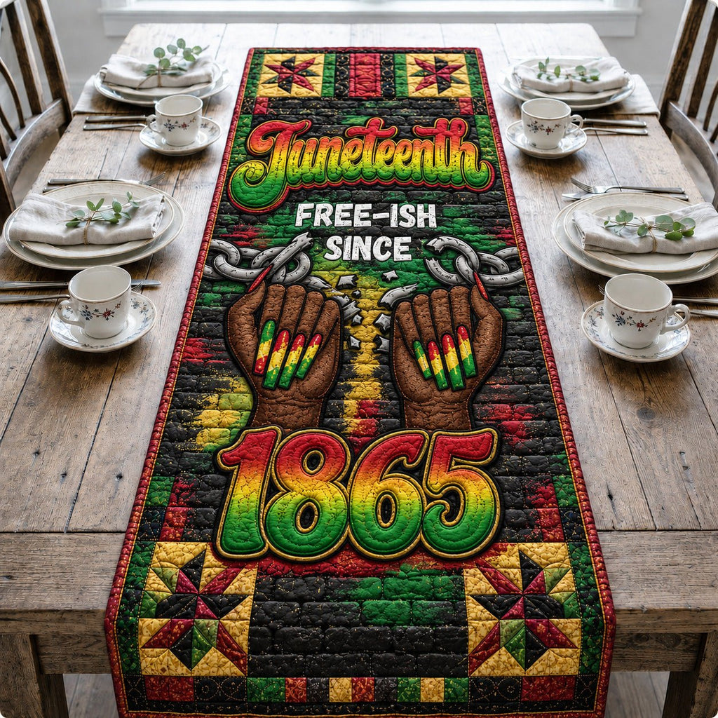 Breaking Chains Table Runner