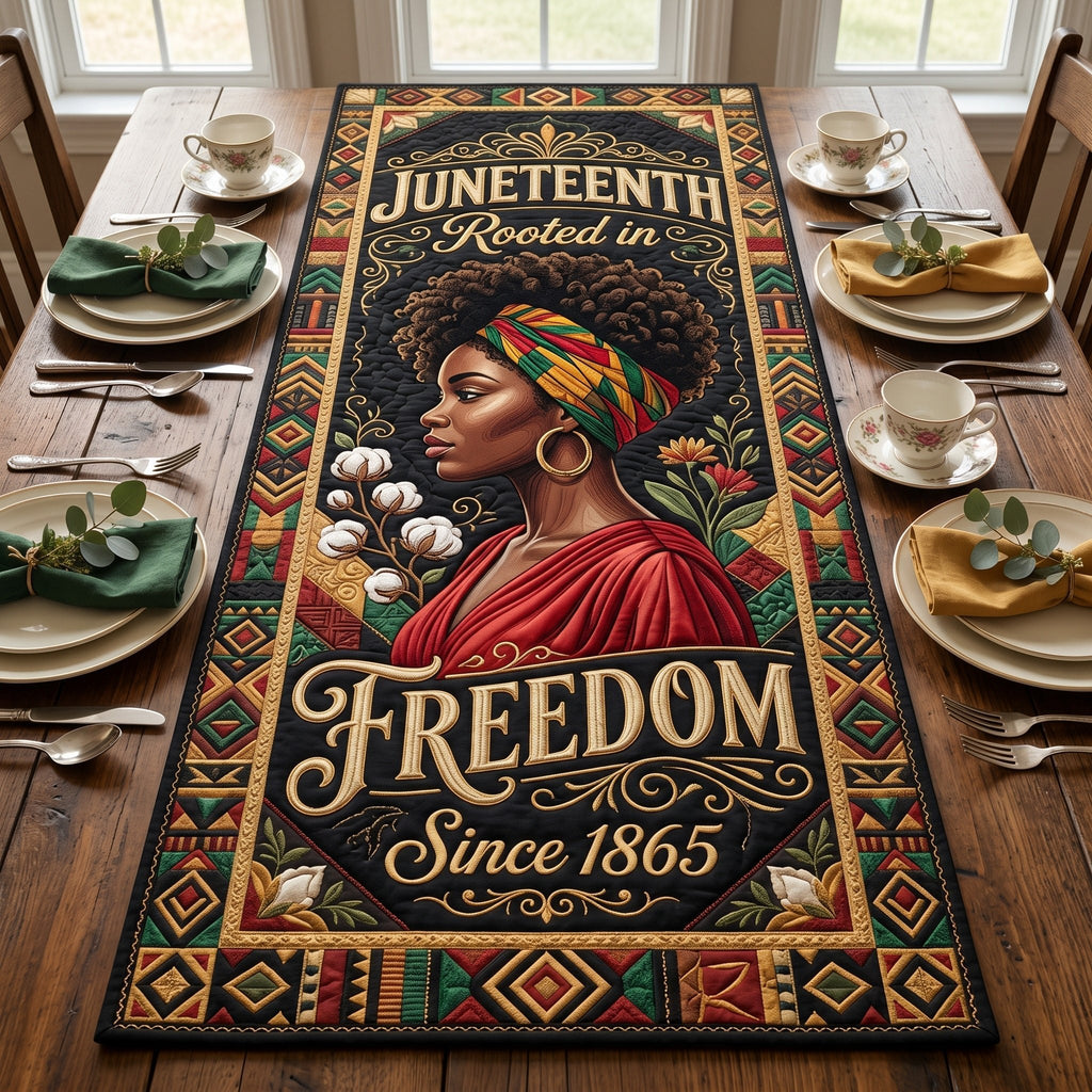 Rooted Freedom Table Runner