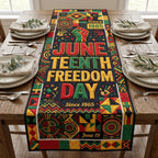Juneteenth Freedom Table Runner