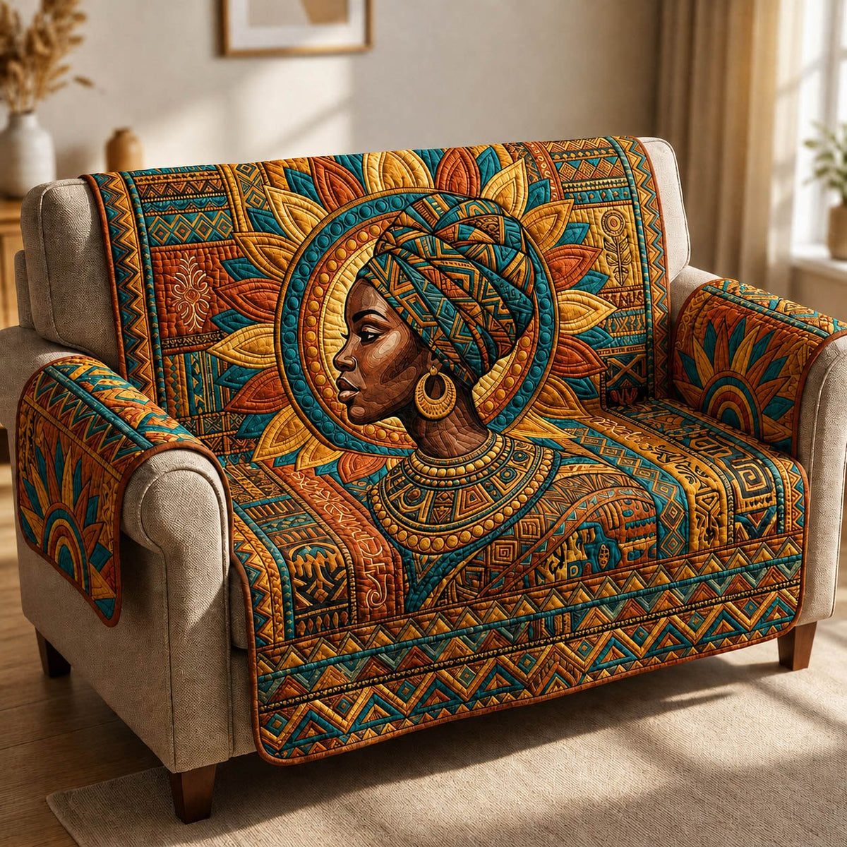 Heritage Queen Sofa Cover