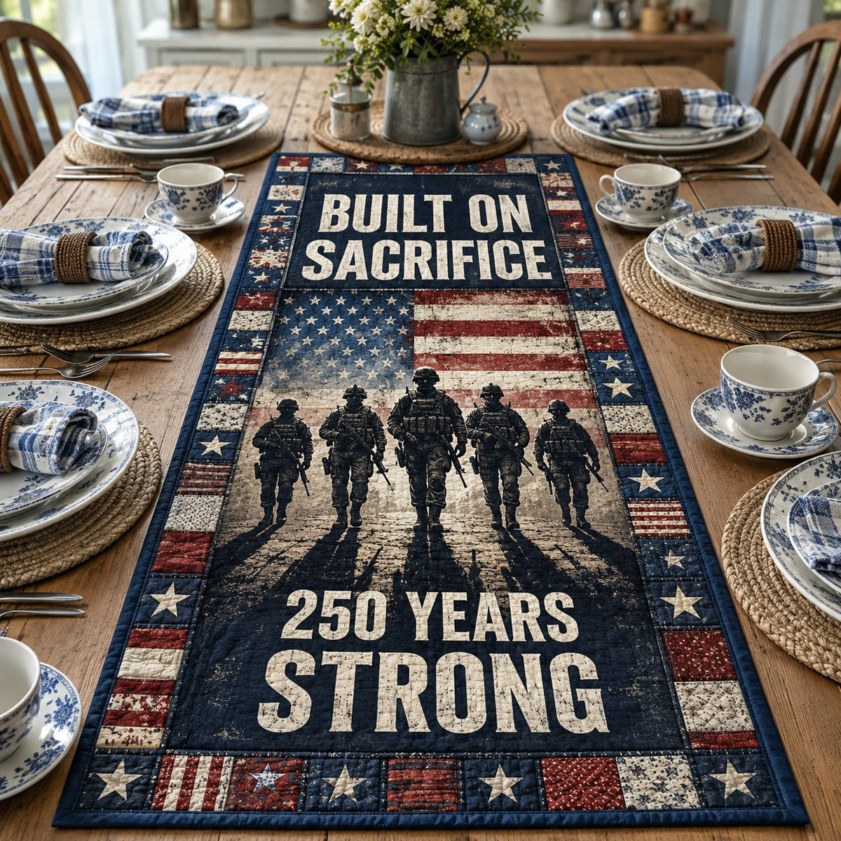Freedom Sacrifice Table Runner