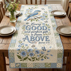 Every Good and Perfect Gift Above Table Runner