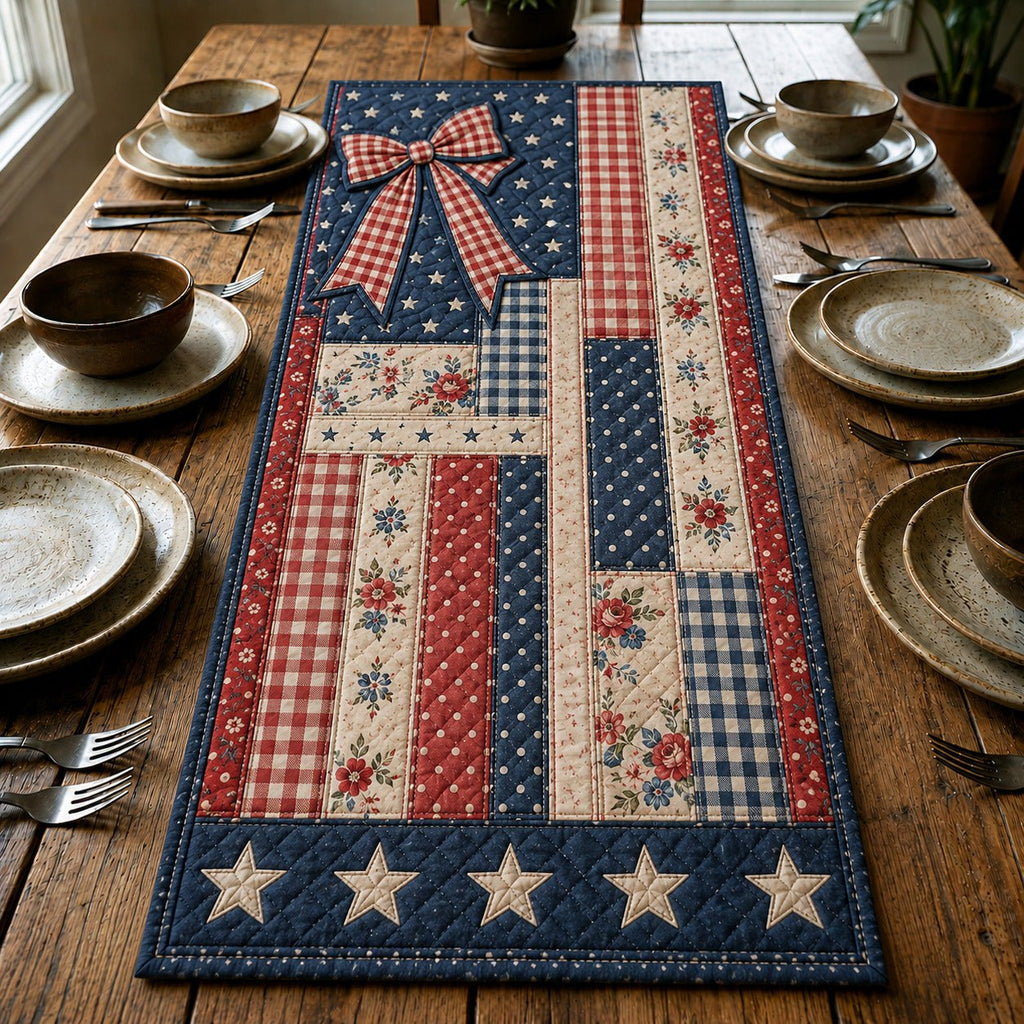 Patchwork Flag Table Runner