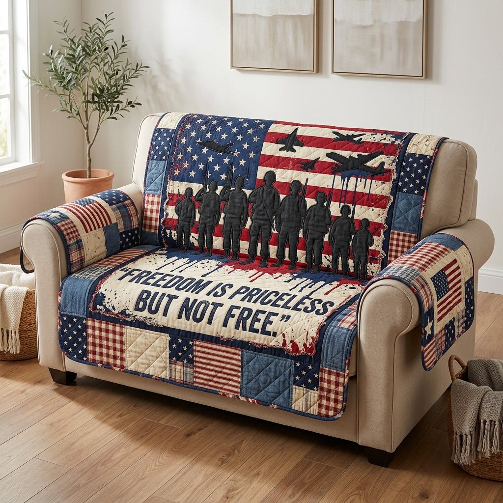 Freedom Is Priceless Sofa Cover