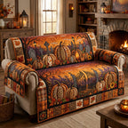 Halloween Pumpkin Harvest Sofa Cover