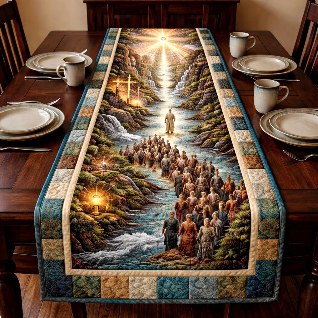Pesach Story Table Runner