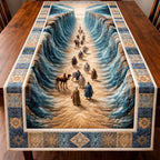 Camels Crossing the Parted Waters Table Runner
