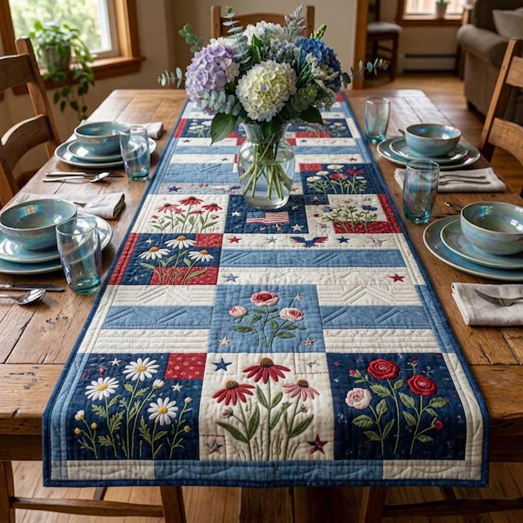 Rustic Bear Table Runner