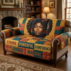Ebony Queen Sofa Cover