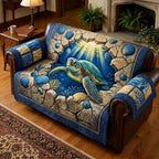 Turtle Over the Shell Seabed Sofa Cover
