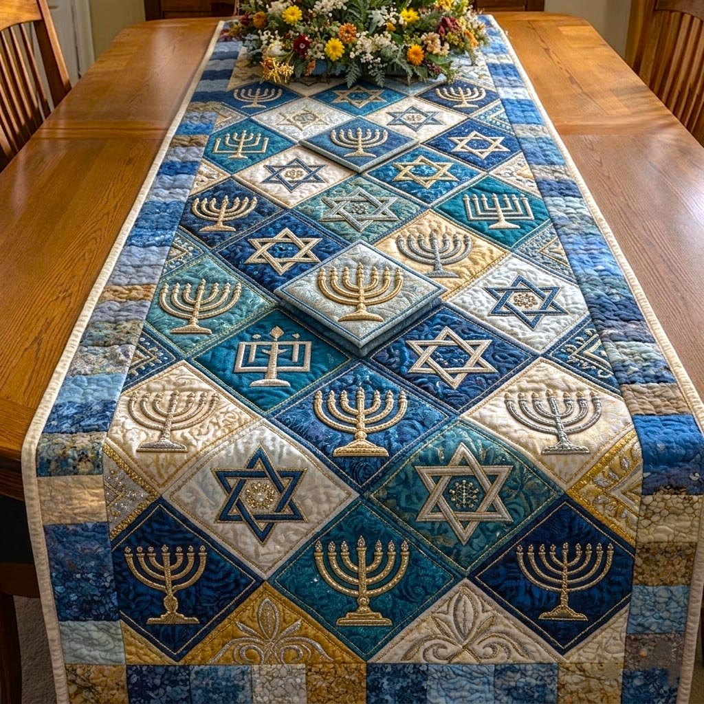 Faith Star Table Runner