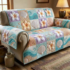 Plumeria Garden Sofa Cover