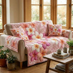 Island Plumeria Sofa Cover
