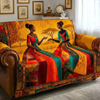African Sunlight Sofa Cover