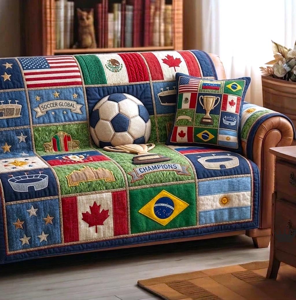 Game Day Pride Sofa Cover