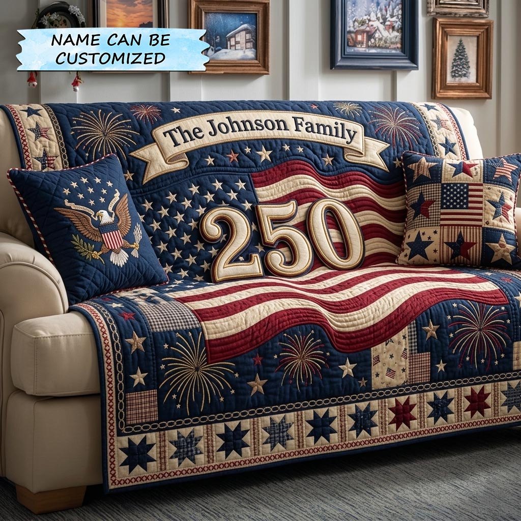 250 on the Waving Flag Sofa Cover