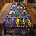 Children Dancing Freedom Unity Joy Table Runner