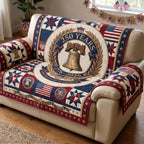 Liberty Bell in the Laurel Wreath Sofa Cover