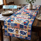 Freedom Patch Qtcuz Table Runner