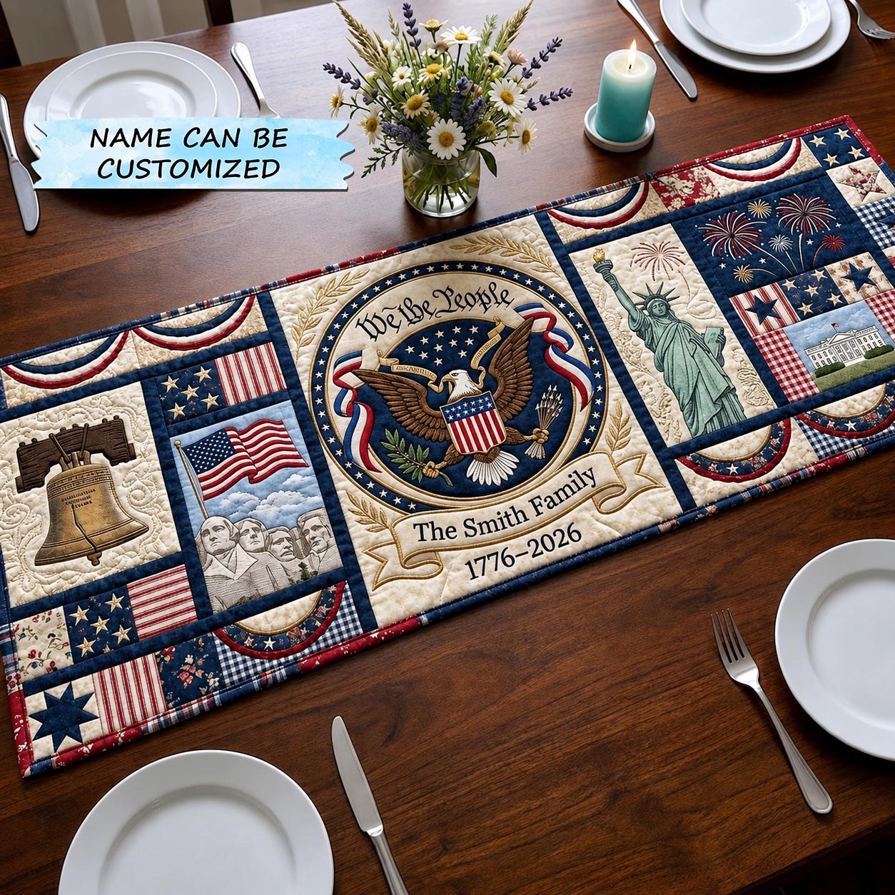 Legacy Stars Qtcuz Table Runner