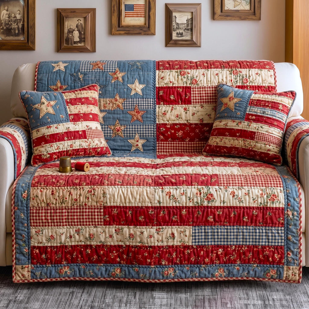 Patriot Threads Sofa Cover