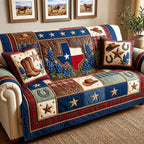 Bluebonnet State Sofa Cover