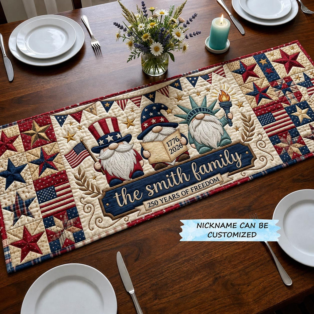 Patriot Rise Qtcuz Table Runner