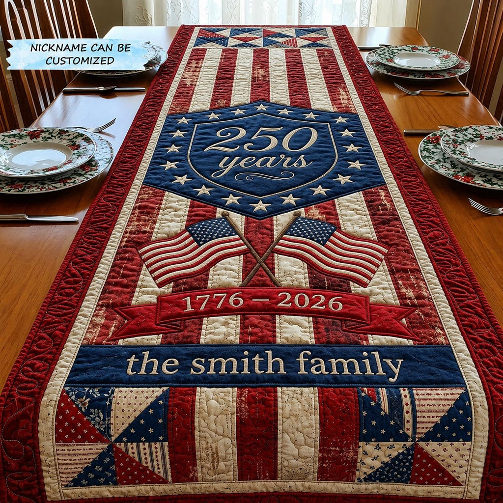 Freedom United Qtcuz Table Runner