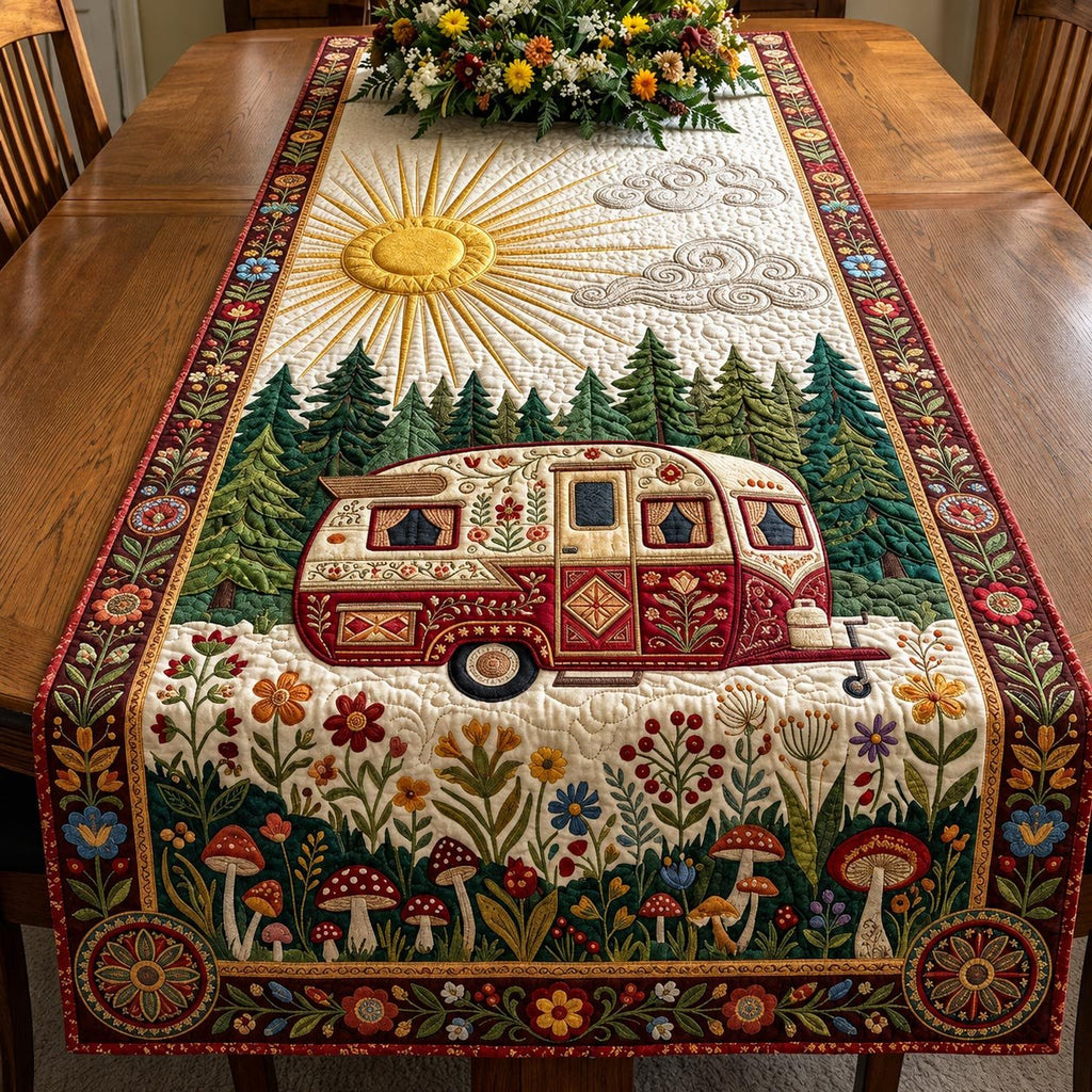 Camp Wander Table Runner