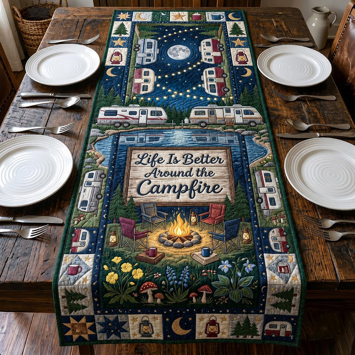 Rv Retreat Table Runner
