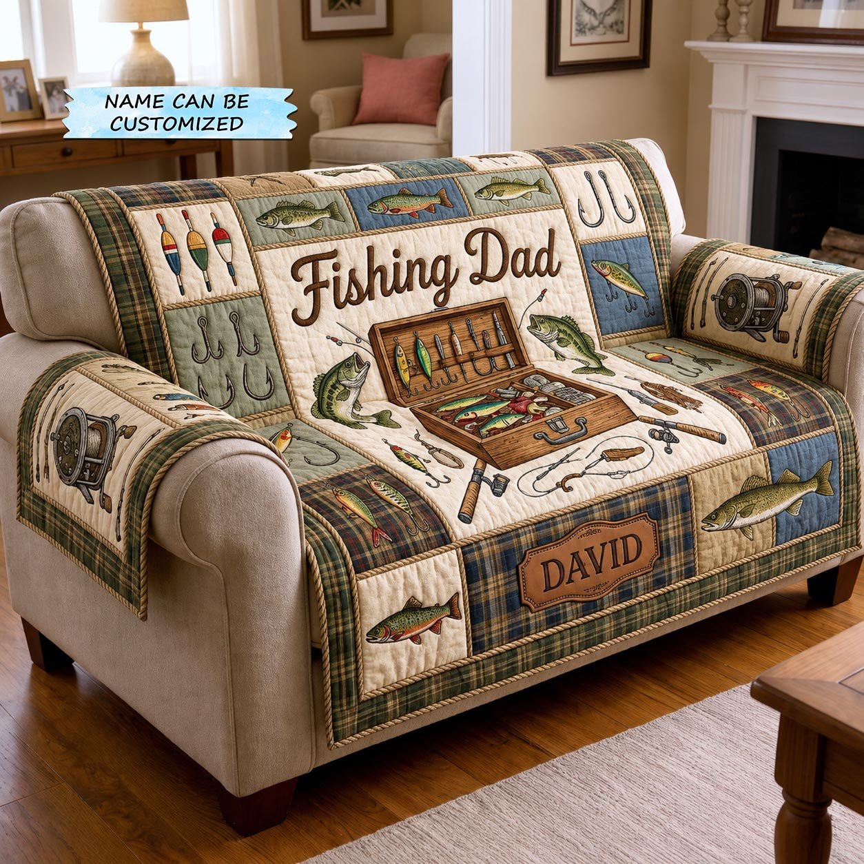 Hooked Life Qtcuz Sofa Cover