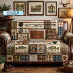 Fishing Vibes Qtcuz Sofa Cover