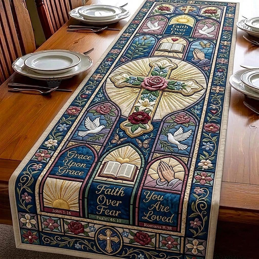 Grace Bloom Table Runner