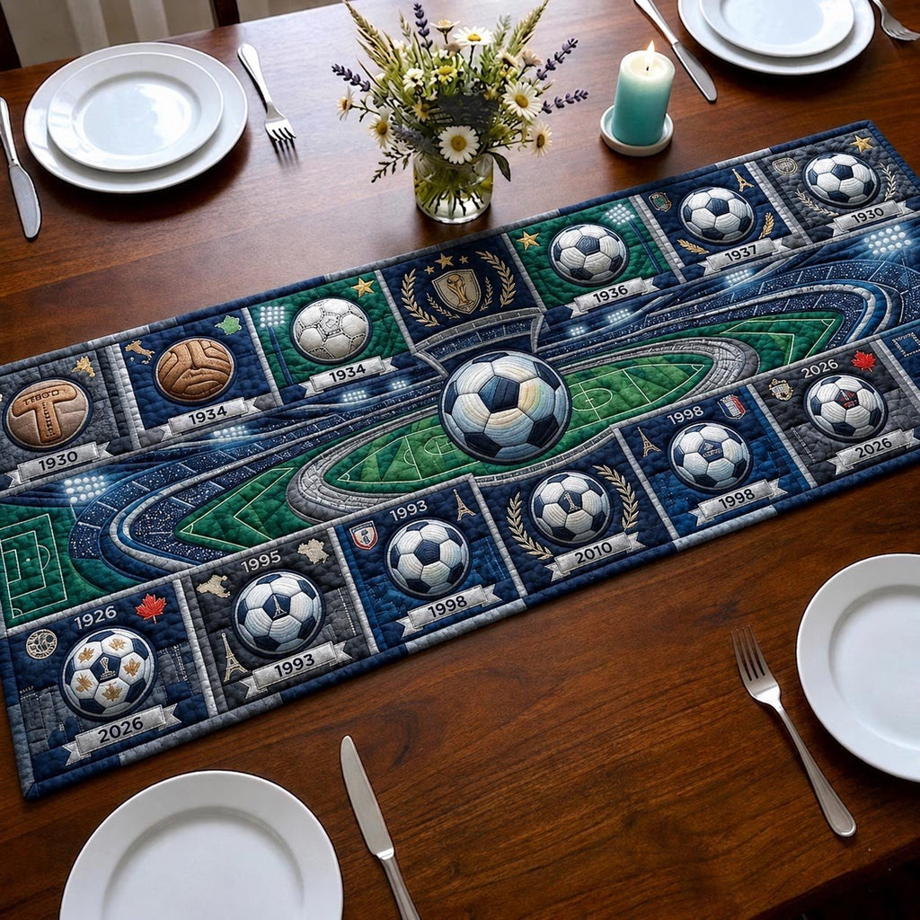 Historic Football Table Runner