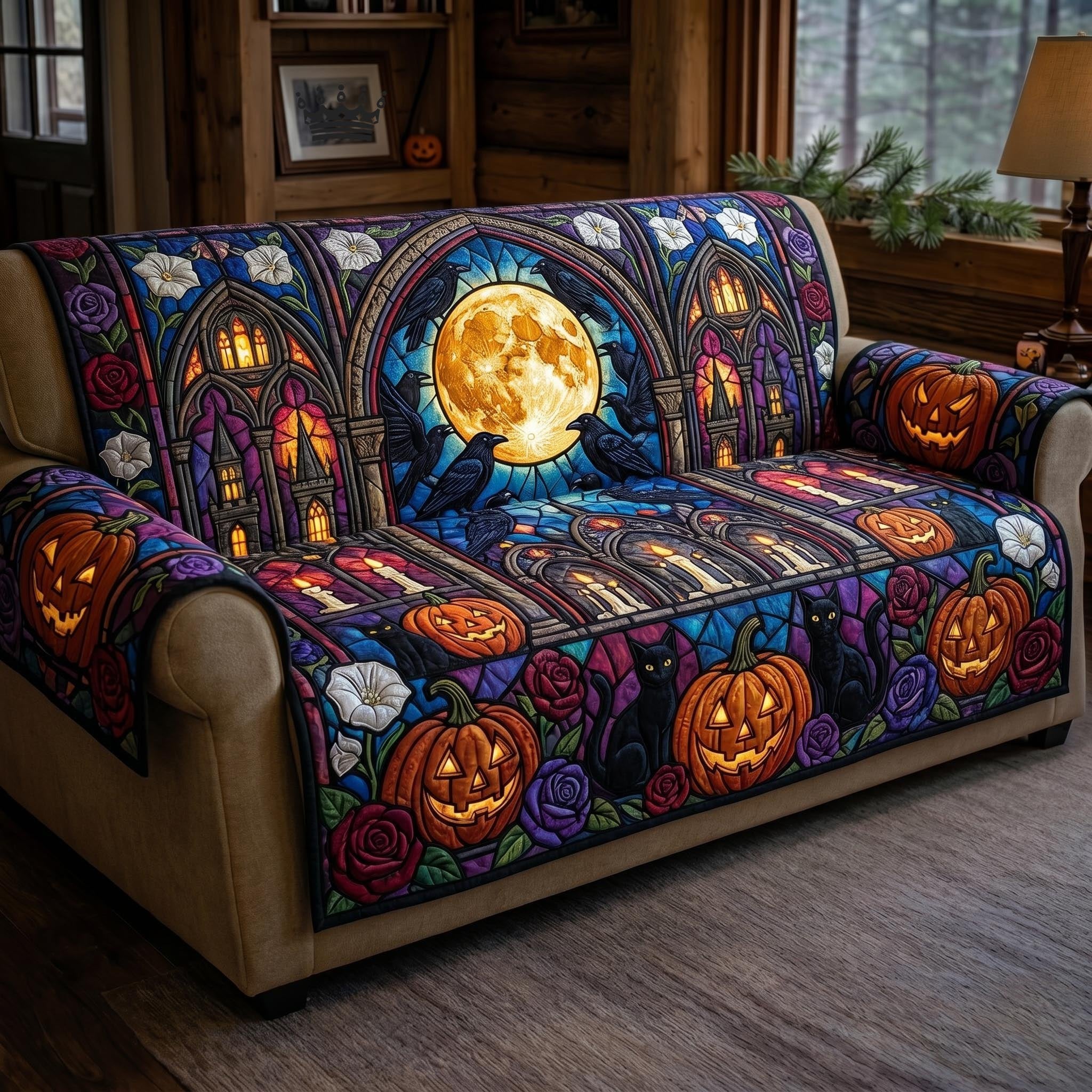 Spooky Nights Sofa Cover