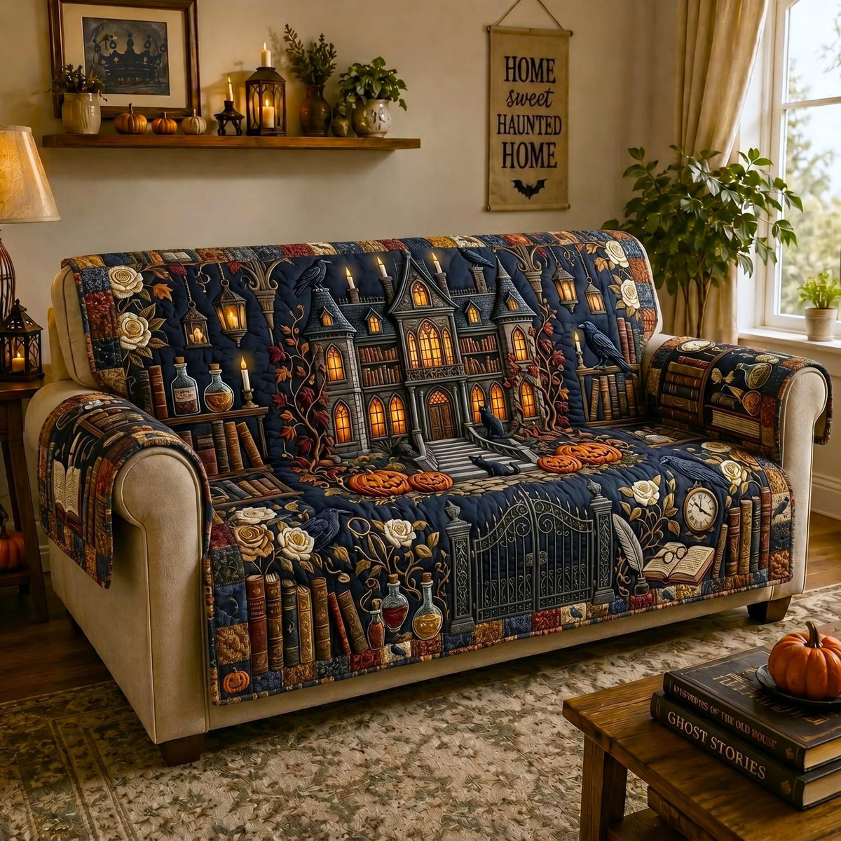 Haunted Harvest Sofa Cover