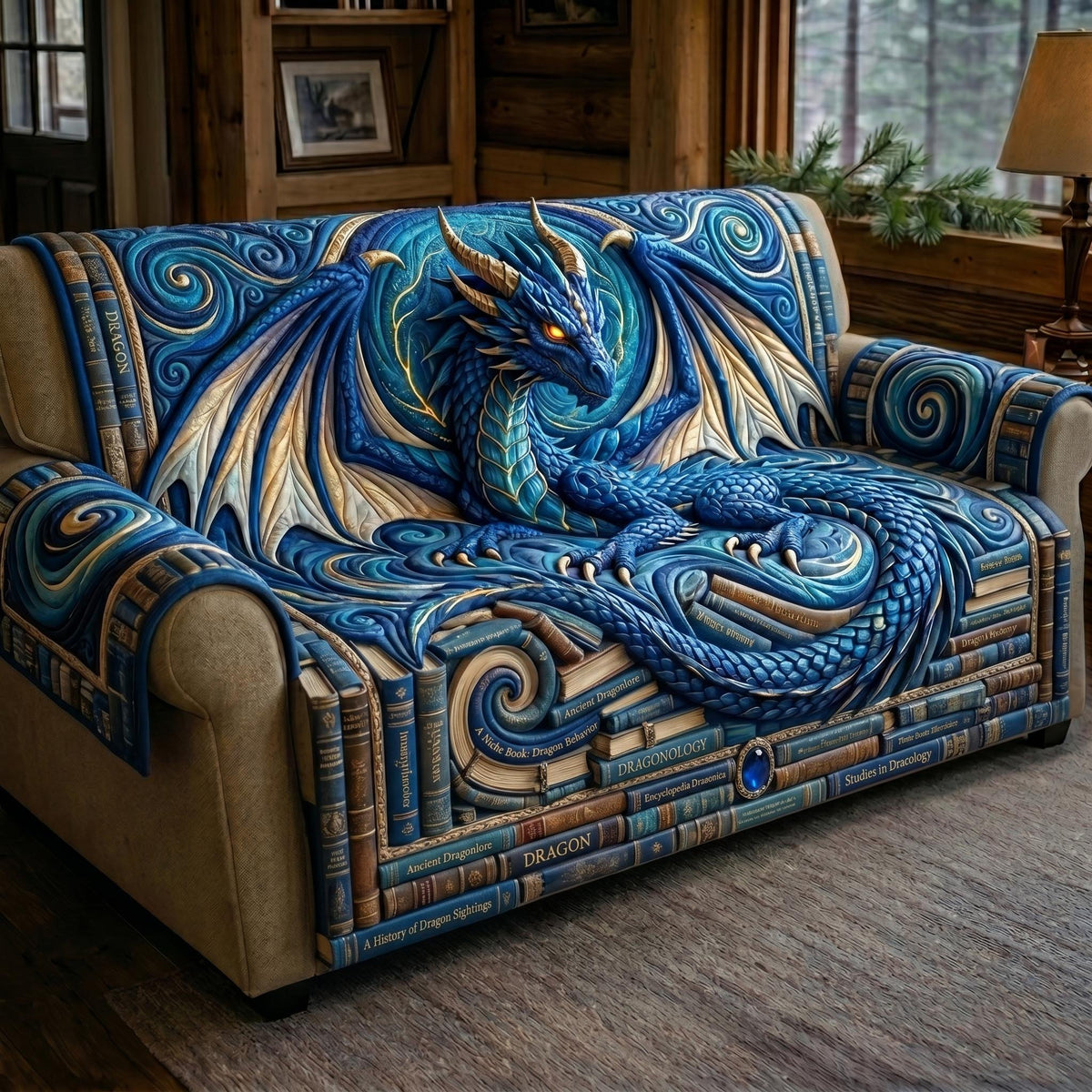 Dragon Tales Sofa Cover