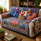 Liberty Rooster Sofa Cover