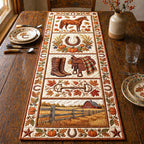 Equestrian Charm Table Runner