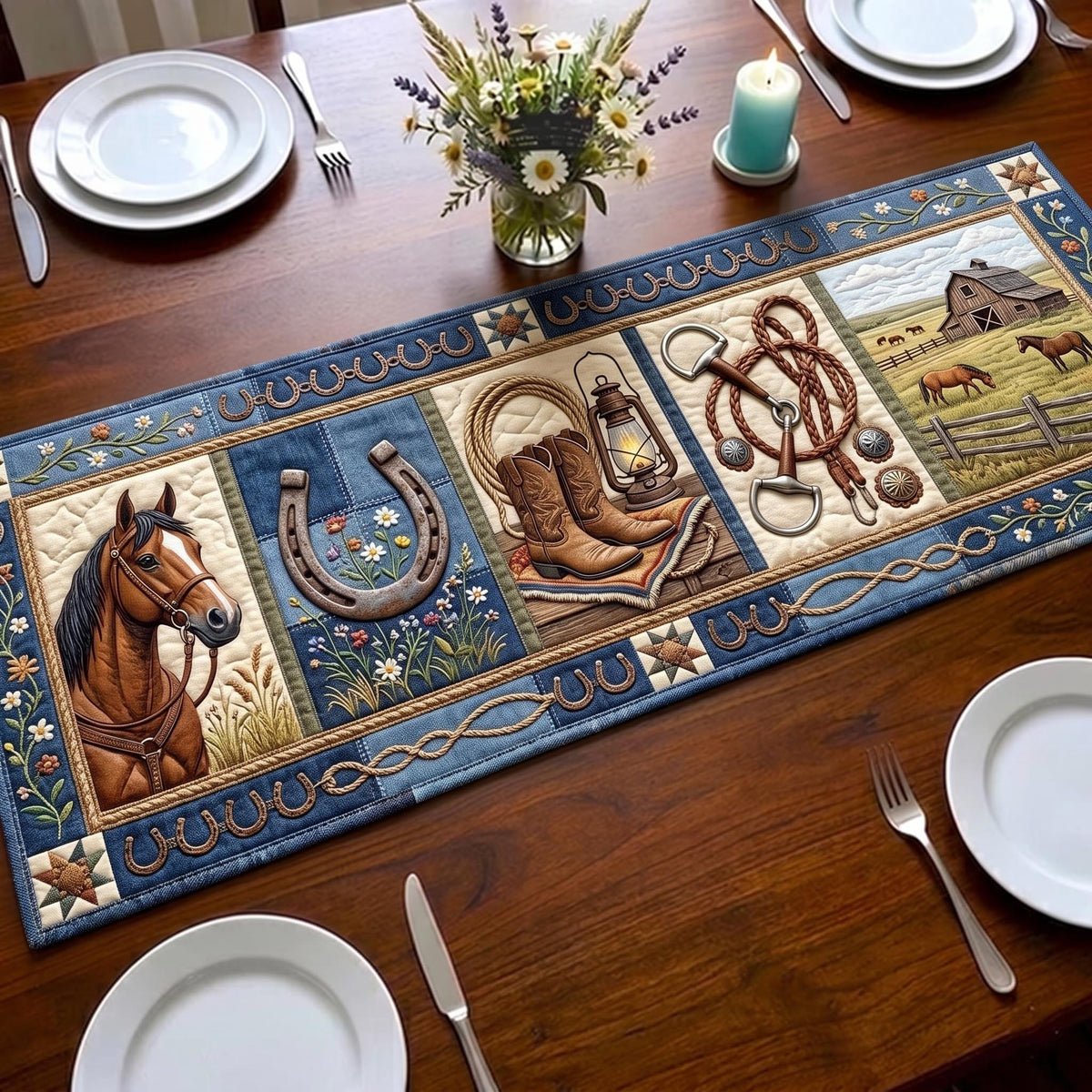Bit Elegance Table Runner