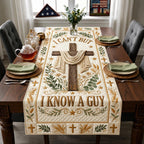 Sacred Cross Table Runner