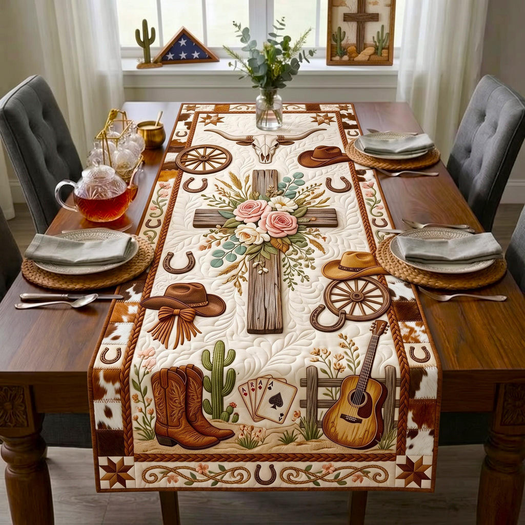 Cross Hope Table Runner