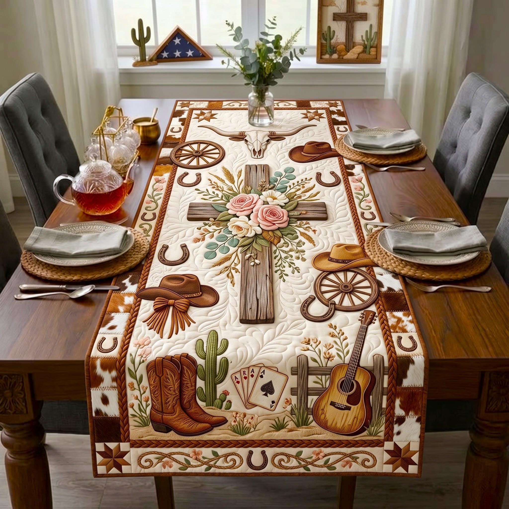 Cross Hope Table Runner