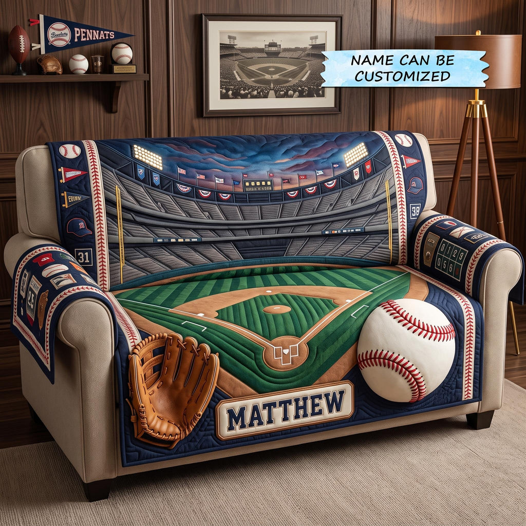 Baseball Spirit Qtcuz Sofa Cover