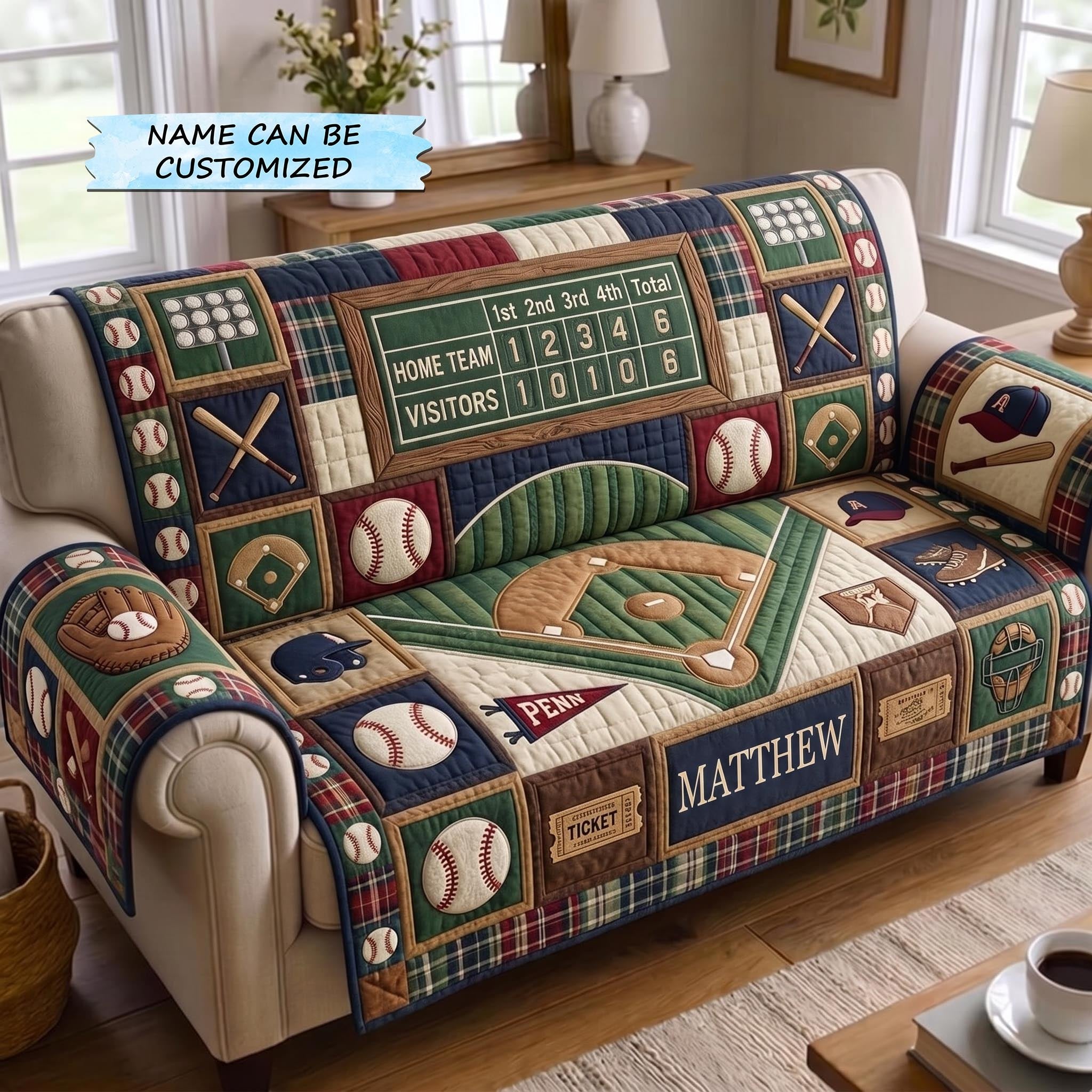 Home Run Qtcuz Sofa Cover
